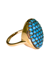9ct Gold Turquoise Ring