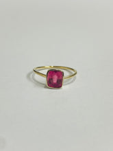 9ct Yellow Gold Pink Tourmaline Ring (.75 - 1.5ct)