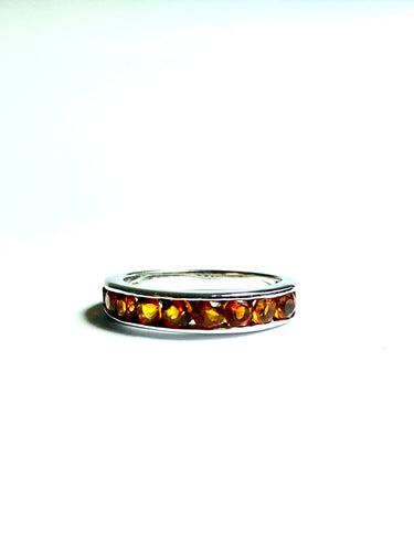 Sapphire Ring in Sterling Silver