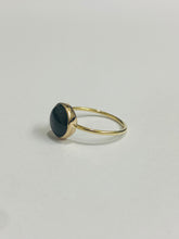 9ct Yellow Gold Black Star Sapphire Ring (2.5ct)