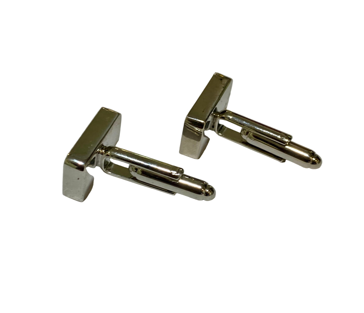 Silver Laser Engraved Stag Cufflinks