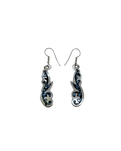 Native American Sterling Silver Turquoise Earrings