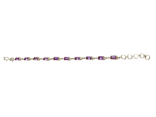 Amethyst Bracelet in Sterling Silver