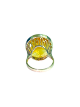 9ct White Gold 42ct Citrine