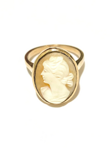 9ct Yellow Gold Cameo Ring