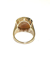 9ct Gold Conch Shell Cameo Dress Ring