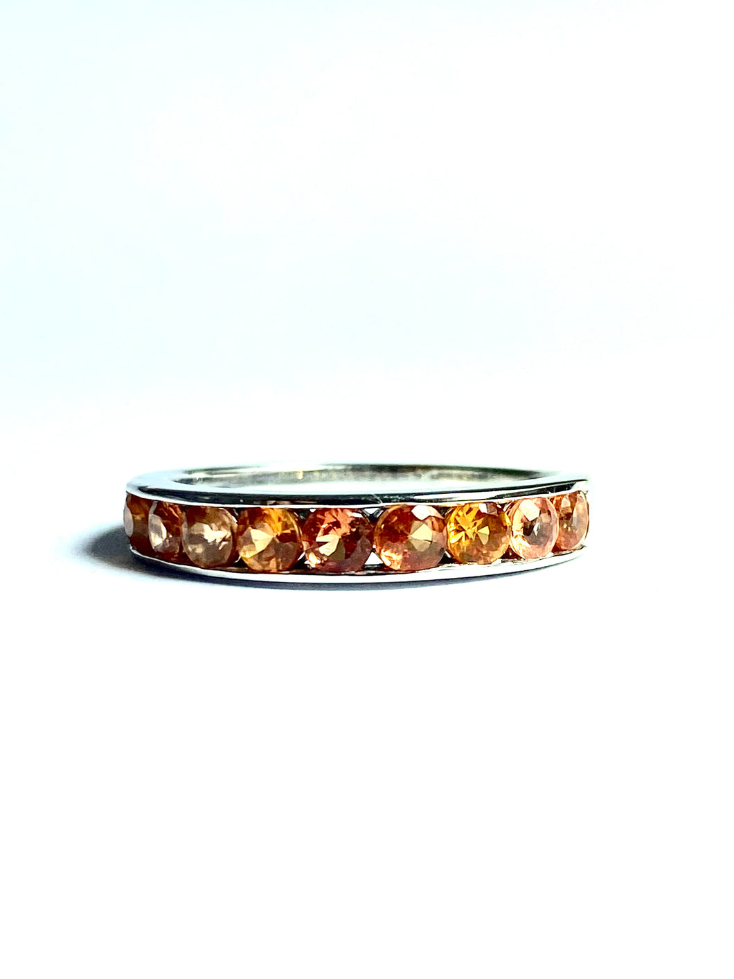 Sapphire Ring in Sterling Silver