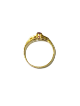 9ct Ruby and Diamond Ring