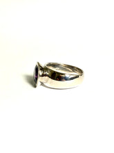 Amethyst in Sterling Silver Ring