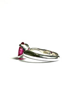 Rubellite Tourmaline Ring in Sterling Silver