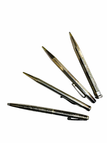 Antique Sterling Silver Propelling Pencils