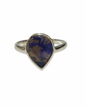 Sterling Silver Semi Black Opal Ring Assortment