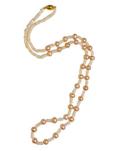Freshwater Pearl and Opal Beaded Necklace