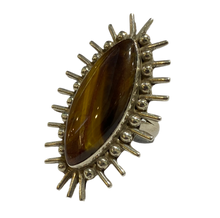 Sterling Silver Tigers Eye Ring