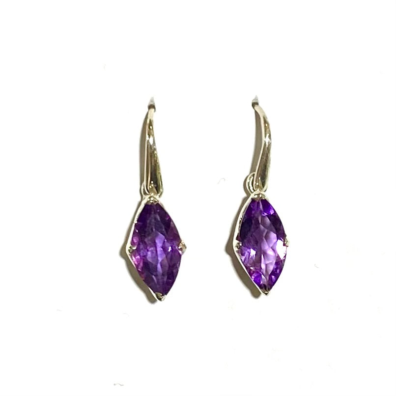 Sterling Silver Amethyst Earrings