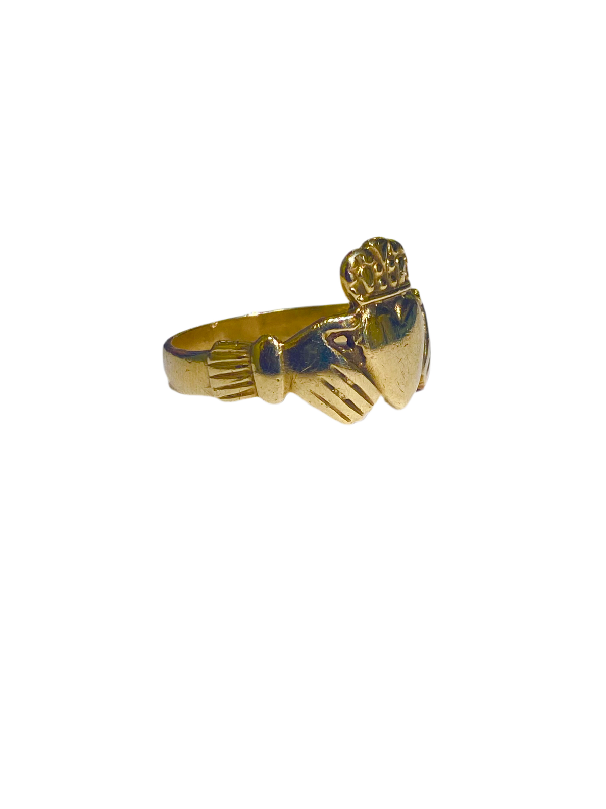 9ct Yellow Gold Claddagh Ring