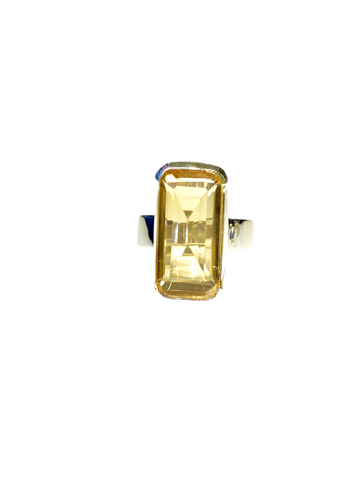 Citrine Ring in Sterling Silver