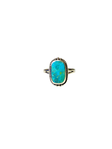 Turquoise Ring in Sterling Silver