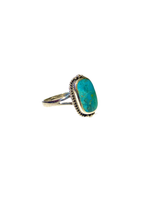 Turquoise Ring in Sterling Silver
