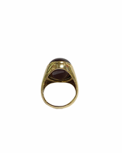 9ct Yellow Gold Star Ruby Cocktail Ring