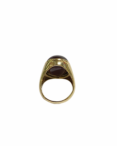 9ct Yellow Gold Star Ruby Cocktail Ring