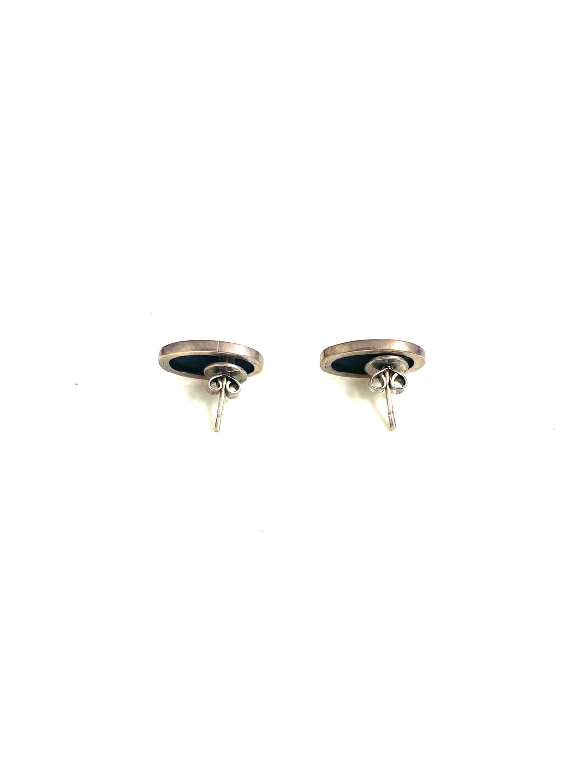 9ct White Gold Wedgwood Earthenware Earrings