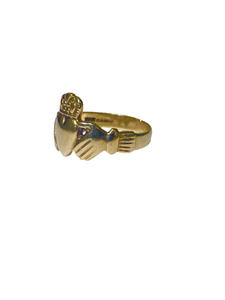 9ct Yellow Gold Claddagh Ring