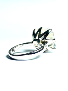 Quartz Ring in Sterling Silver