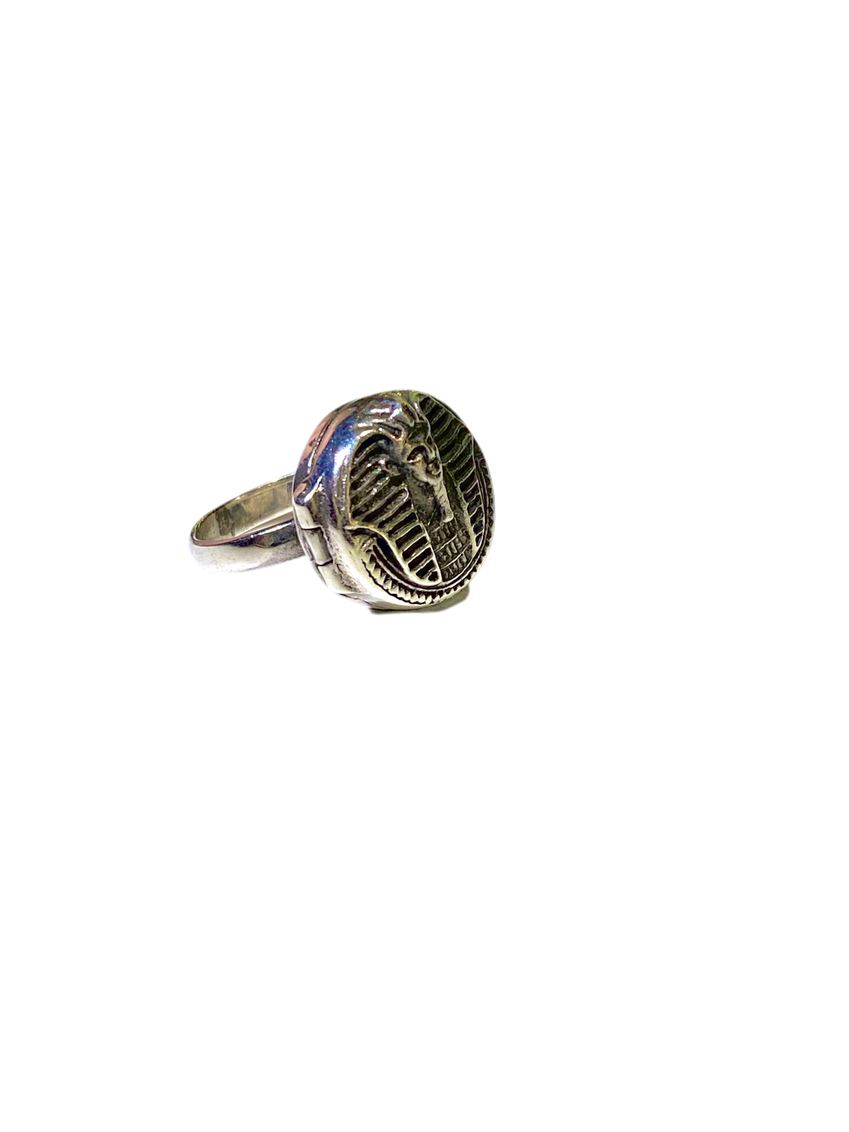 Sterling Silver Locket Ring