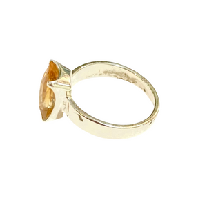 Sterling Silver Citrine Ring