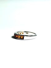 Sapphire Ring in Sterling Silver