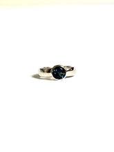 London Blue Topaz in Sterling Silver Ring