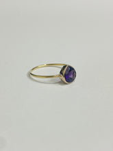 9ct Yellow Gold Amethyst Ring