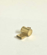 9ct Gold Whistle Charm Engraved “Love Lou”