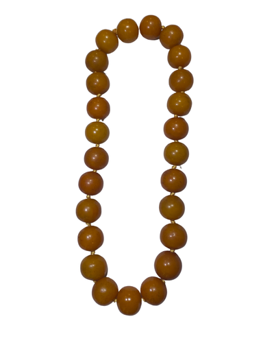 Natural Amber Bead Necklace