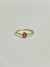 9ct Yellow Gold Golden Sapphire Ring