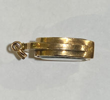 10 Karat Gold Horseshoe Compass