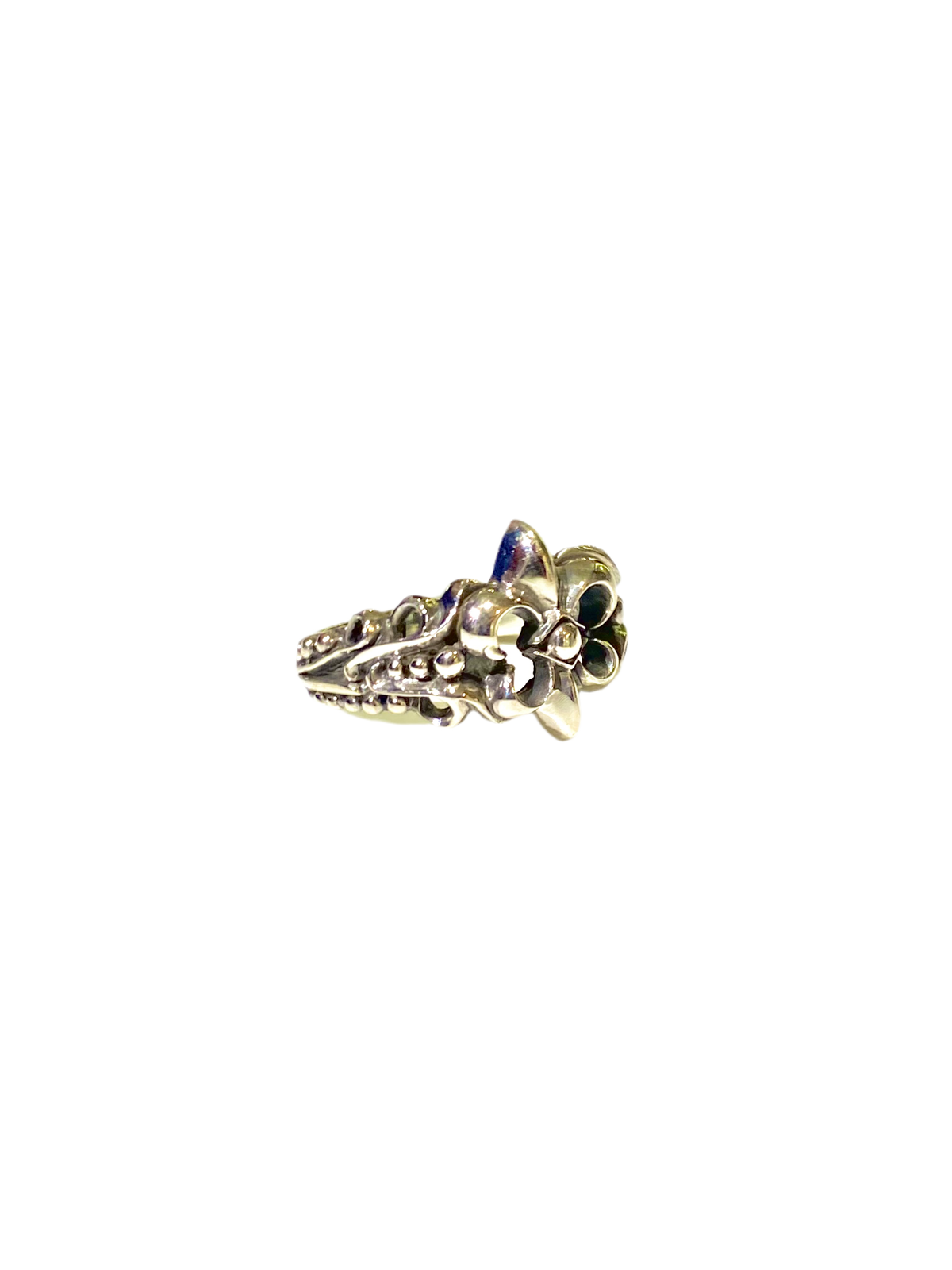 Fleur de Lis Ring in Sterling Silver