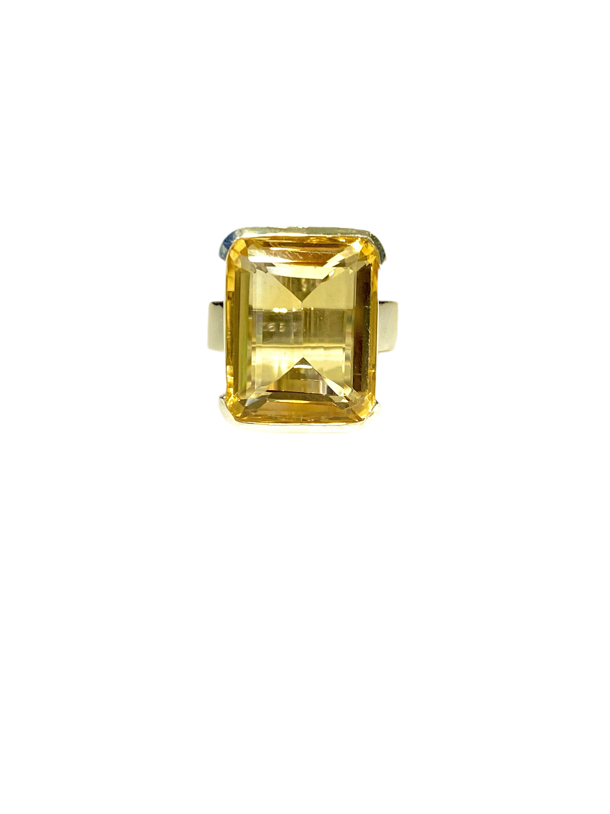 Citrine Ring in Sterling Silver