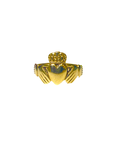 9ct Yellow Gold Claddagh Ring
