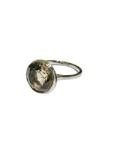 9ct White Gold 5ct Smokey Quartz Ring