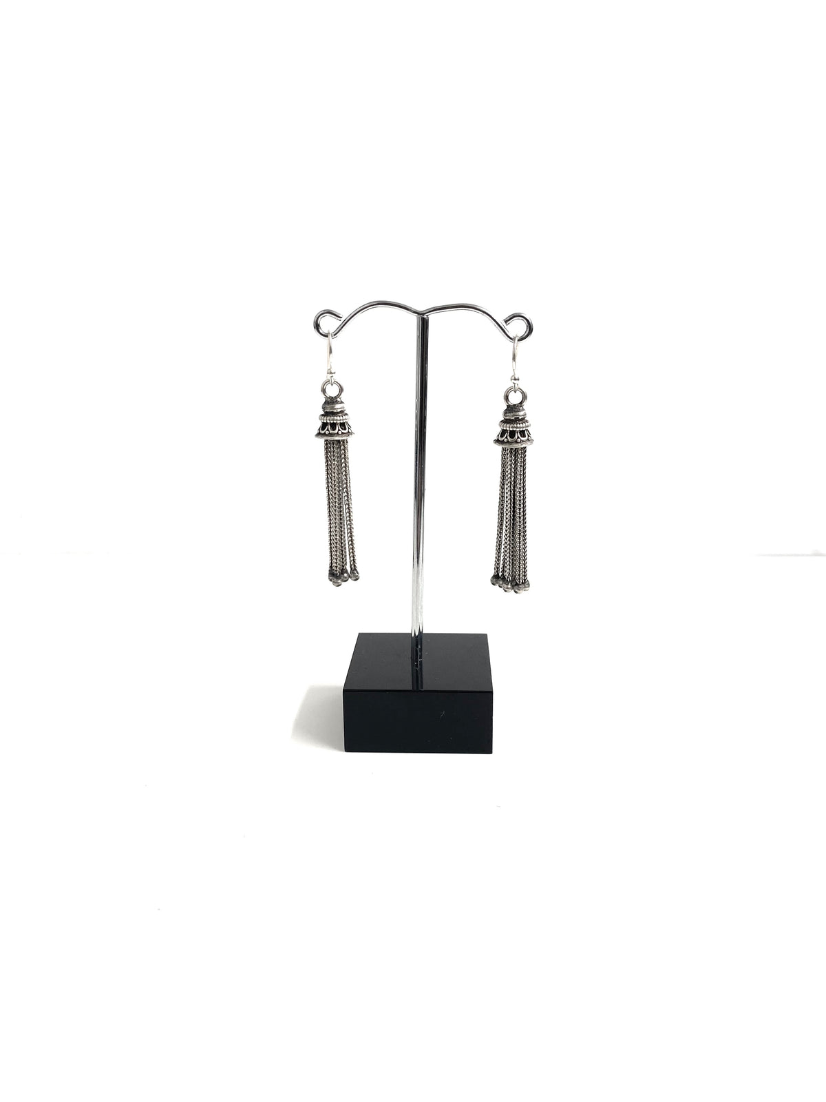 Sterling Silver Tassel Earrings