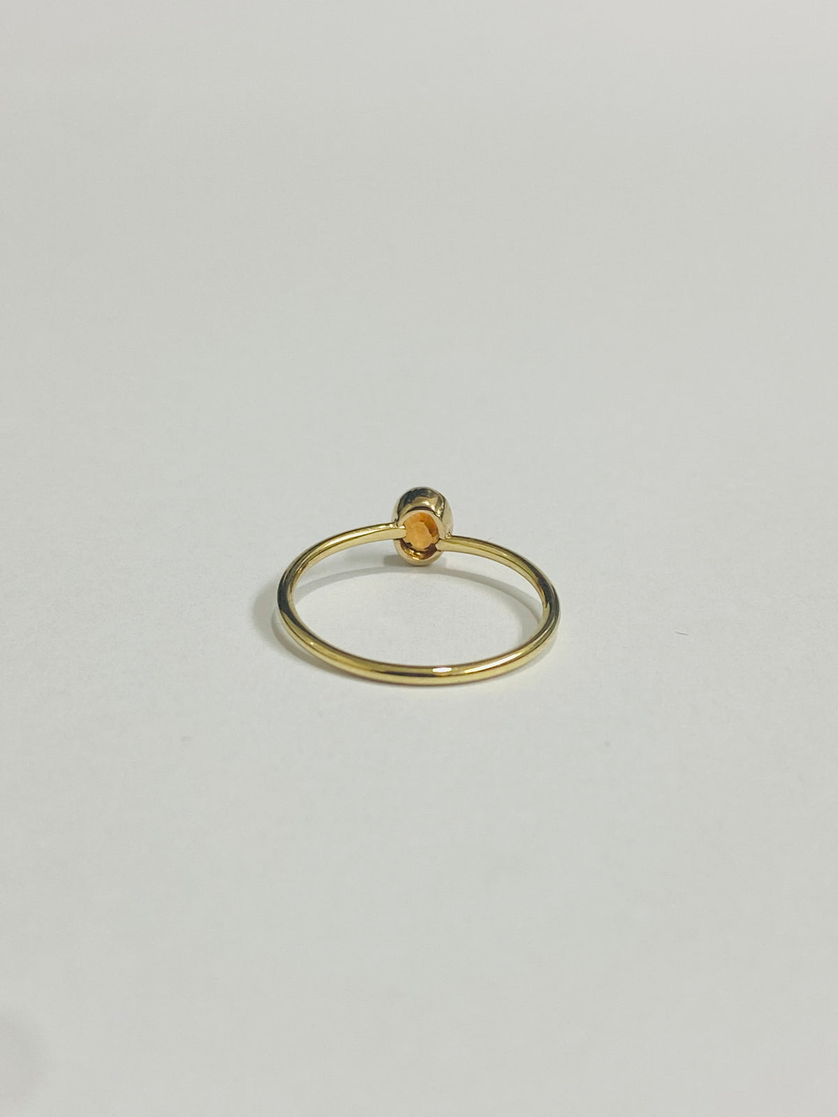 9ct Yellow Gold Golden Sapphire Ring