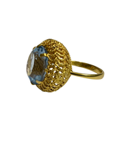 18ct Yellow Gold Topaz Ring