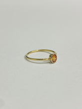 9ct Yellow Gold Golden Sapphire Ring