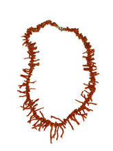 Graduated Branch Coral Necklace