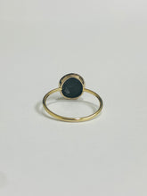 9ct Yellow Gold Black Star Sapphire Ring (2.5ct)