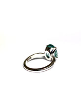 Aquamarine Ring in Sterling Silver