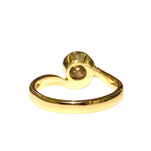 18ct Yellow Gold Cognac Diamond Ring