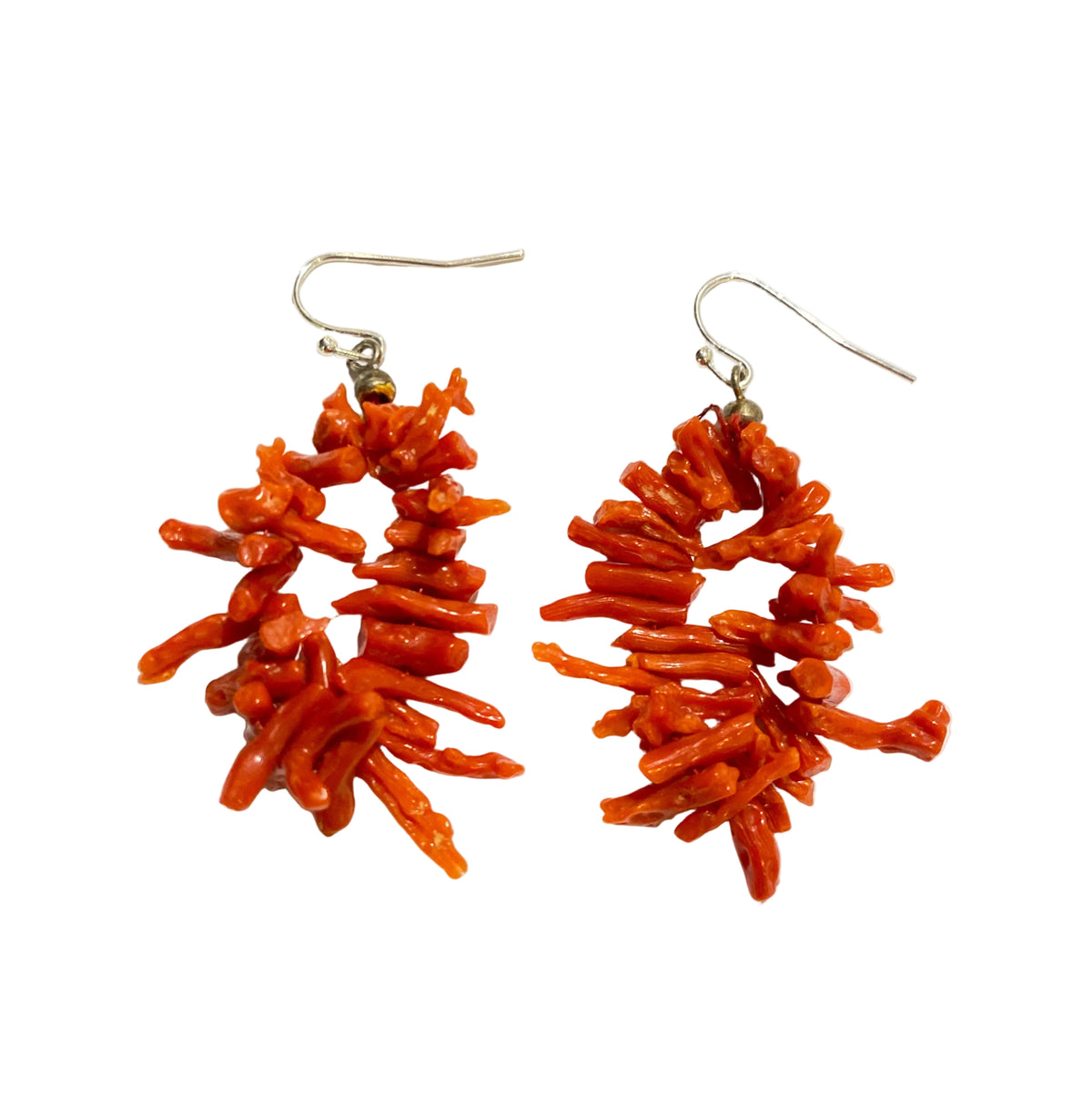 Coral Earrings